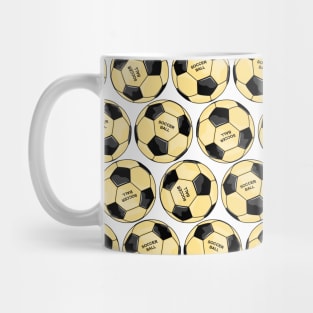 Soccer Ball Pattern Mug